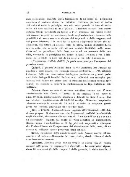 Archivii italiani di laringologia periodico trimestrale