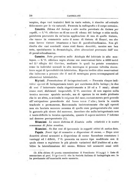 Archivii italiani di laringologia periodico trimestrale