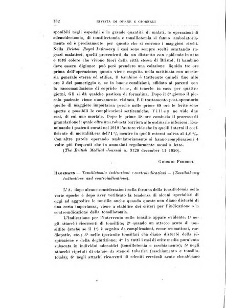 Archivii italiani di laringologia periodico trimestrale