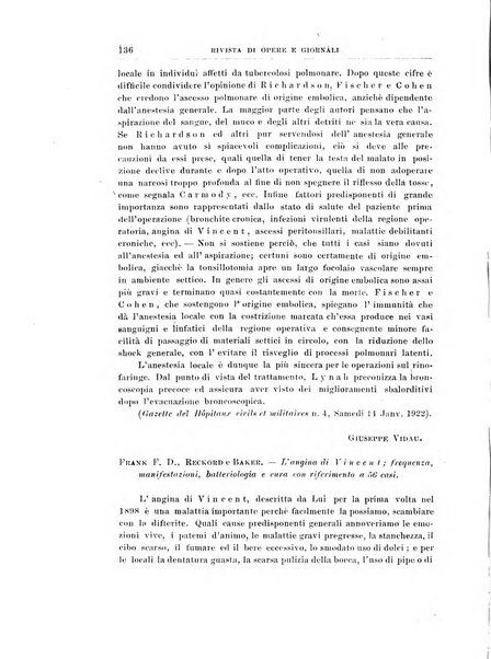 Archivii italiani di laringologia periodico trimestrale