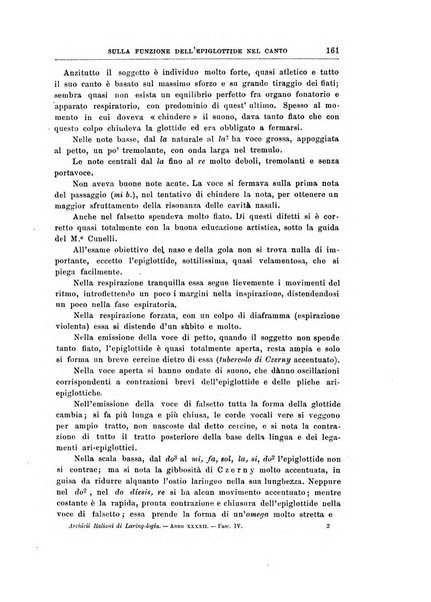 Archivii italiani di laringologia periodico trimestrale