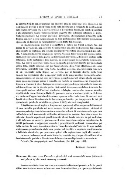 Archivii italiani di laringologia periodico trimestrale