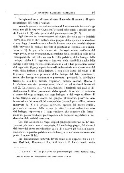 Archivii italiani di laringologia periodico trimestrale