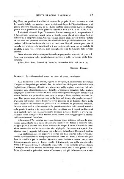 Archivii italiani di laringologia periodico trimestrale