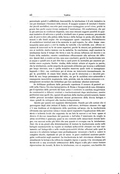 Archivii italiani di laringologia periodico trimestrale