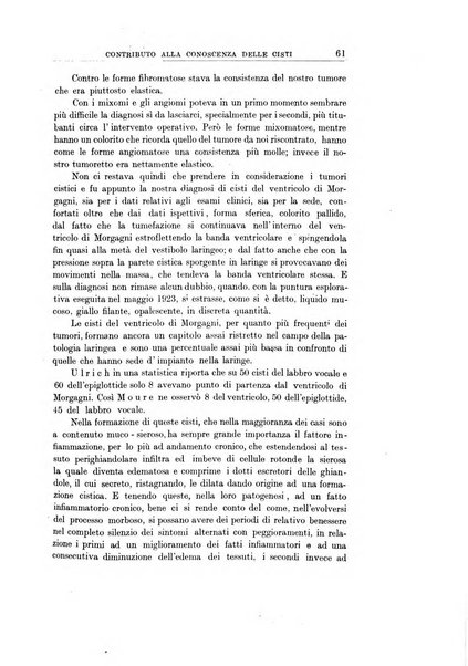 Archivii italiani di laringologia periodico trimestrale