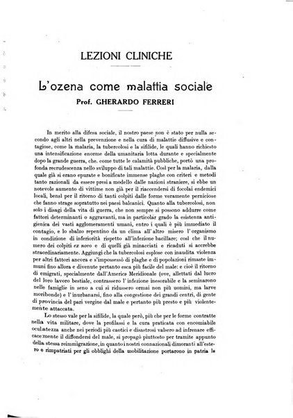 Archivii italiani di laringologia periodico trimestrale