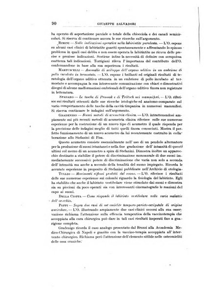 Archivii italiani di laringologia periodico trimestrale