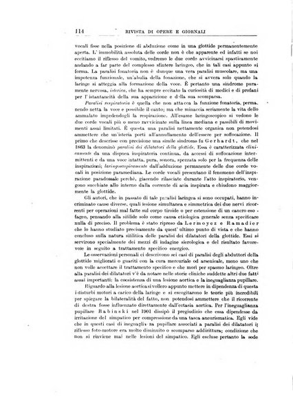 Archivii italiani di laringologia periodico trimestrale