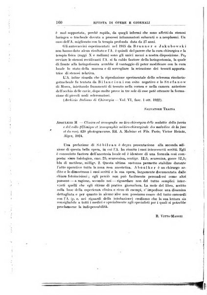 Archivii italiani di laringologia periodico trimestrale