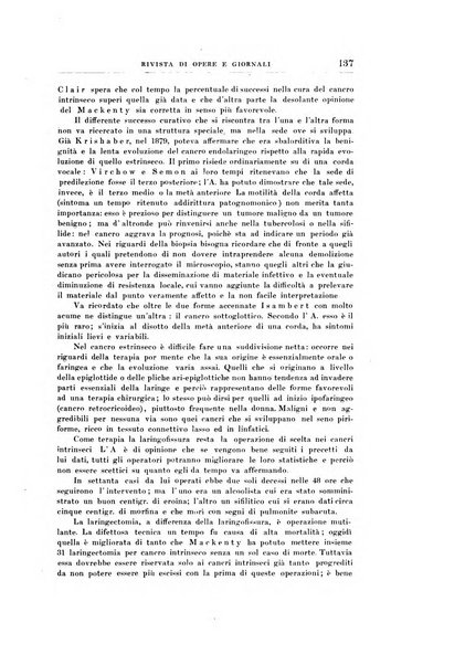 Archivii italiani di laringologia periodico trimestrale