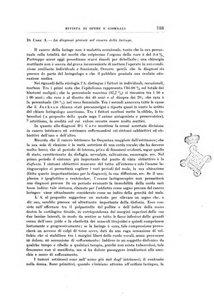 Archivii italiani di laringologia periodico trimestrale