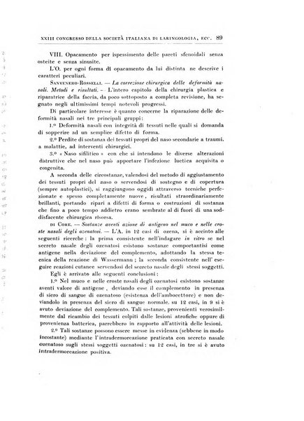 Archivii italiani di laringologia periodico trimestrale