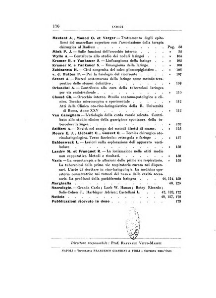 Archivii italiani di laringologia periodico trimestrale