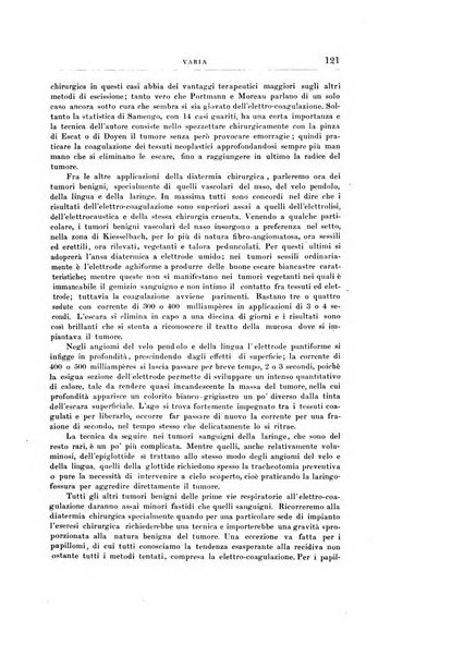 Archivii italiani di laringologia periodico trimestrale