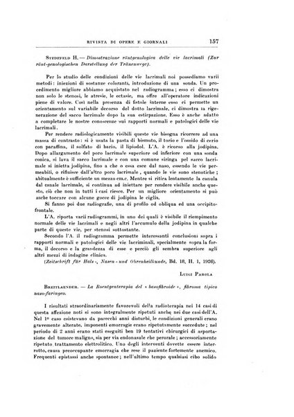 Archivii italiani di laringologia periodico trimestrale