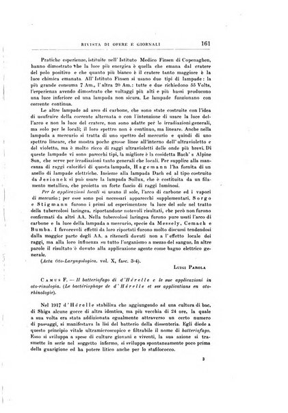 Archivii italiani di laringologia periodico trimestrale