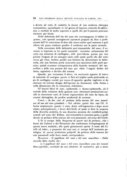 Archivii italiani di laringologia periodico trimestrale