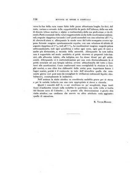 Archivii italiani di laringologia periodico trimestrale