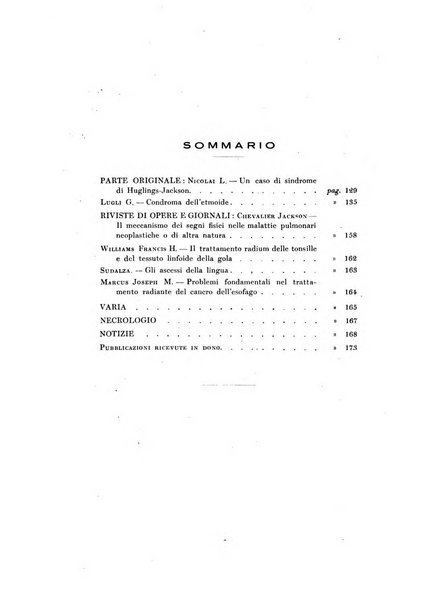 Archivii italiani di laringologia periodico trimestrale