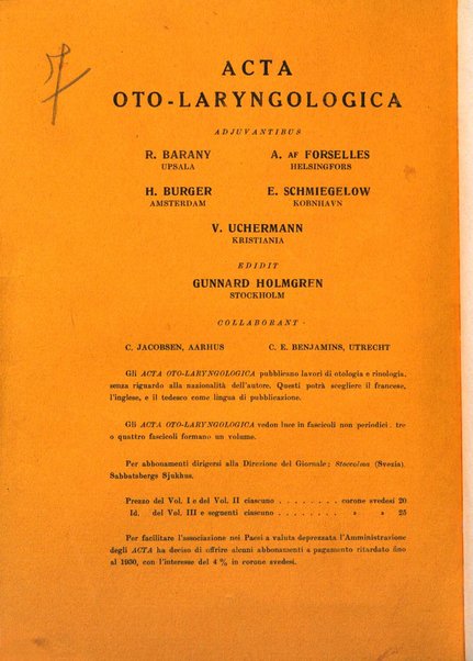 Archivii italiani di laringologia periodico trimestrale