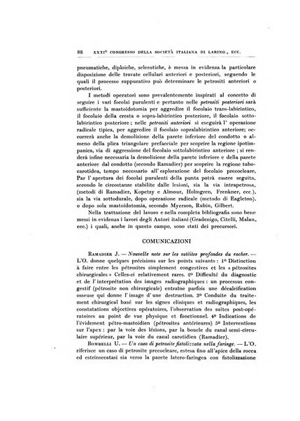 Archivii italiani di laringologia periodico trimestrale