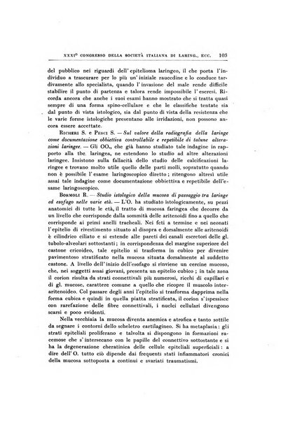 Archivii italiani di laringologia periodico trimestrale