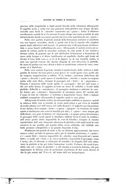 Archivii italiani di laringologia periodico trimestrale