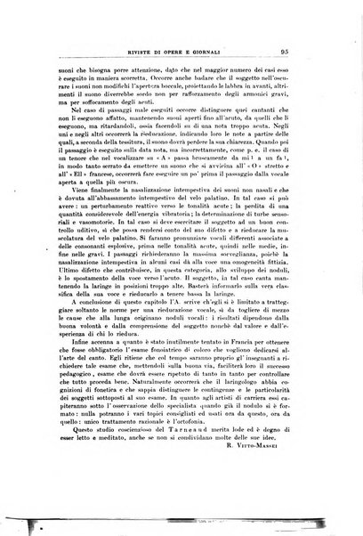 Archivii italiani di laringologia periodico trimestrale