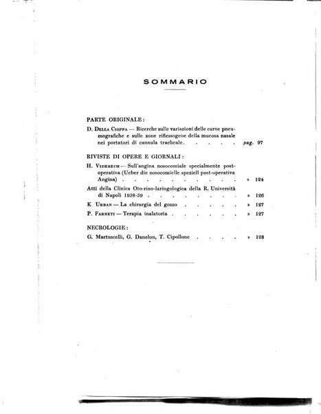 Archivii italiani di laringologia periodico trimestrale