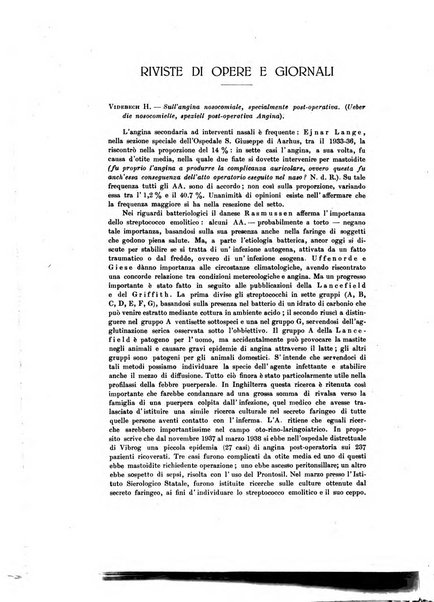 Archivii italiani di laringologia periodico trimestrale