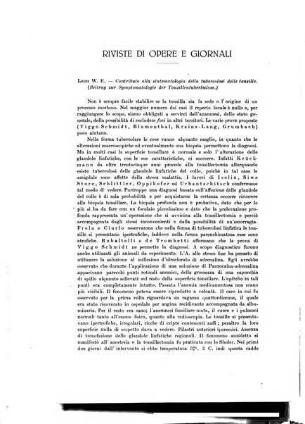 Archivii italiani di laringologia periodico trimestrale