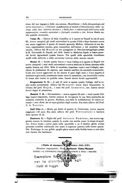 Archivii italiani di laringologia periodico trimestrale