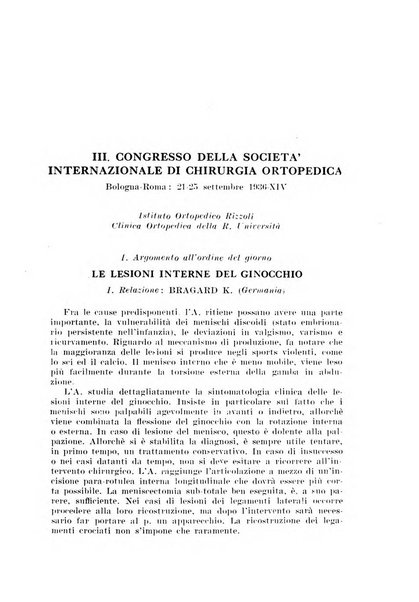 Bibliografia ortopedica