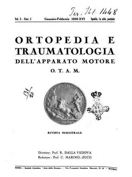 Ortopedia e traumatologia dell'apparato motore rivista bimestrale di cinematojatria