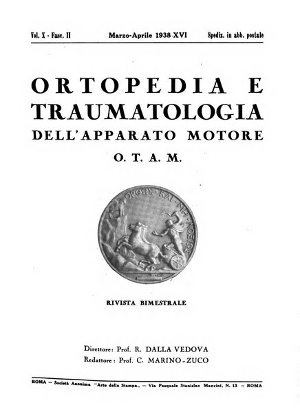 Ortopedia e traumatologia dell'apparato motore rivista bimestrale di cinematojatria