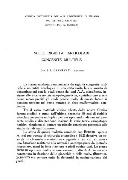 Ortopedia e traumatologia dell'apparato motore rivista bimestrale di cinematojatria