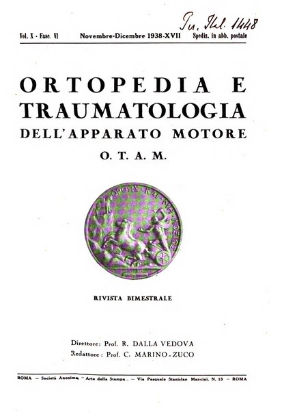 Ortopedia e traumatologia dell'apparato motore rivista bimestrale di cinematojatria