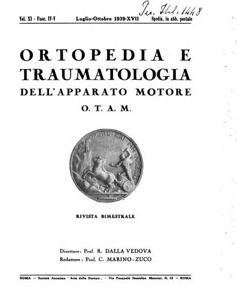 Ortopedia e traumatologia dell'apparato motore rivista bimestrale di cinematojatria