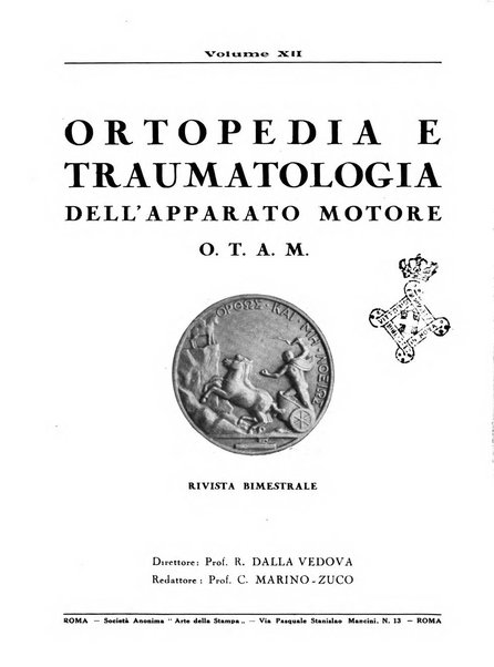 Ortopedia e traumatologia dell'apparato motore rivista bimestrale di cinematojatria