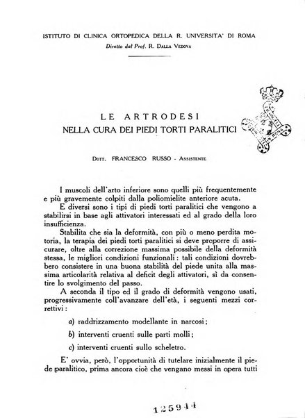 Ortopedia e traumatologia dell'apparato motore rivista bimestrale di cinematojatria