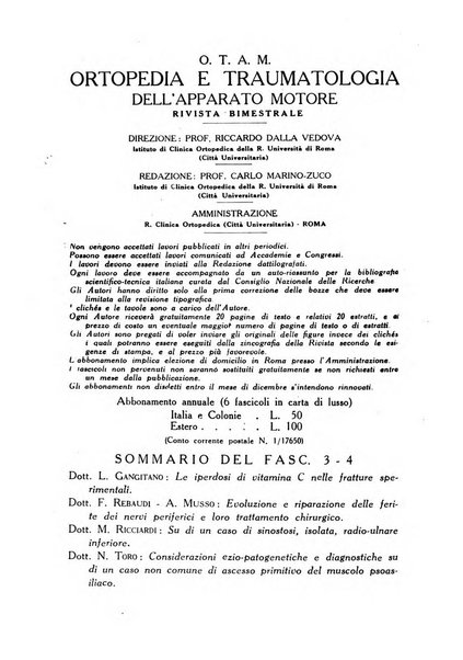 Ortopedia e traumatologia dell'apparato motore rivista bimestrale di cinematojatria