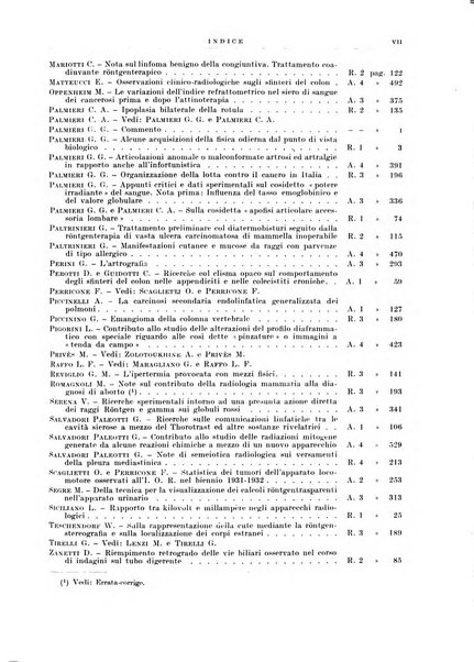 Radiologia e fisica medica. Sezione 1, Archivio di radioterapia e biofisica