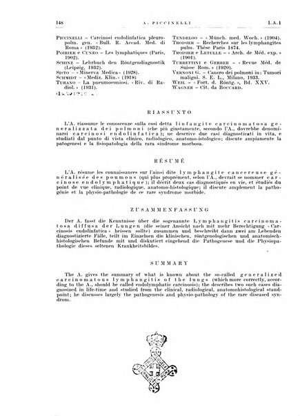 Radiologia e fisica medica. Sezione 1, Archivio di radioterapia e biofisica