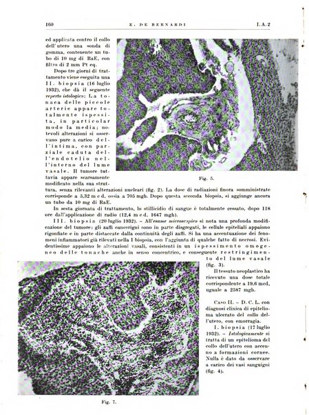 Radiologia e fisica medica. Sezione 1, Archivio di radioterapia e biofisica