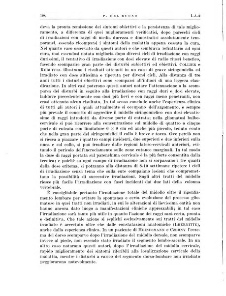 Radiologia e fisica medica. Sezione 1, Archivio di radioterapia e biofisica