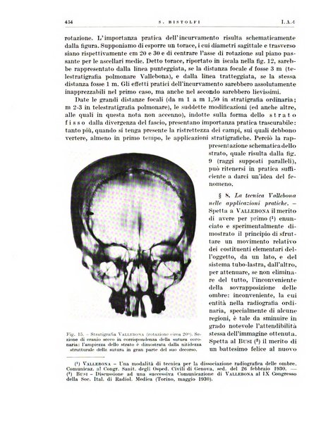 Radiologia e fisica medica. Sezione 1, Archivio di radioterapia e biofisica