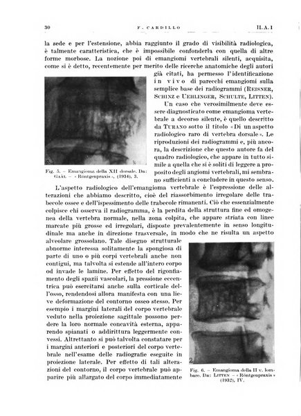 Radiologia e fisica medica. Sezione 1, Archivio di radioterapia e biofisica