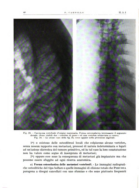 Radiologia e fisica medica. Sezione 1, Archivio di radioterapia e biofisica