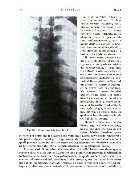 Radiologia e fisica medica. Sezione 1, Archivio di radioterapia e biofisica